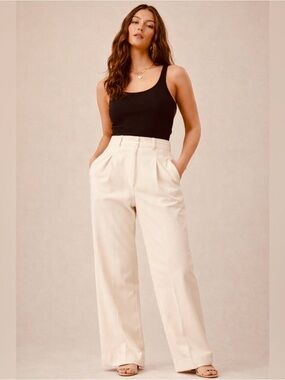 Brand New Endless Rose High-Waist Wide-Leg Trousers